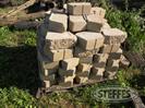(5) Pallets of retaining wall blocks